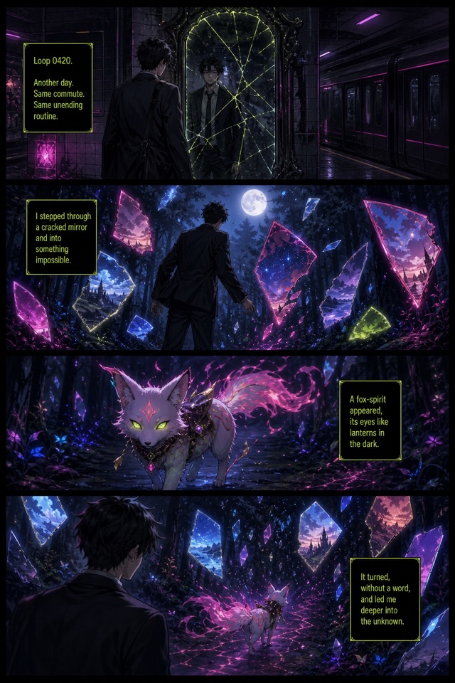 Loop 0420 — community sample published on AI Manhwa
